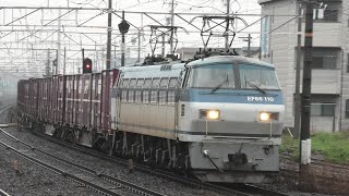【サービス減光＆ホイッスル！】EF66 110代走 3077レ 清洲駅通過