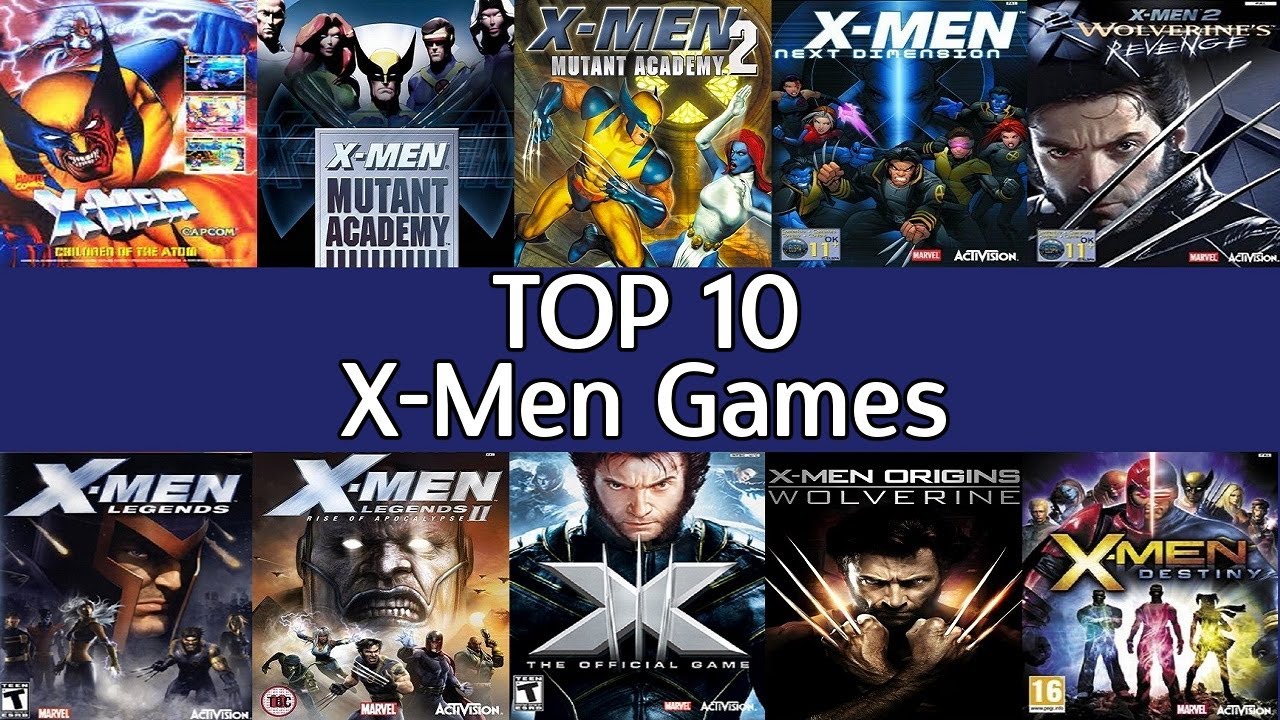 Os 10 melhores jogos de videogame dos X-Men - Universo X-Men
