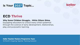 ECD Thrive - Why Some Children Struggle... While Others Shine.