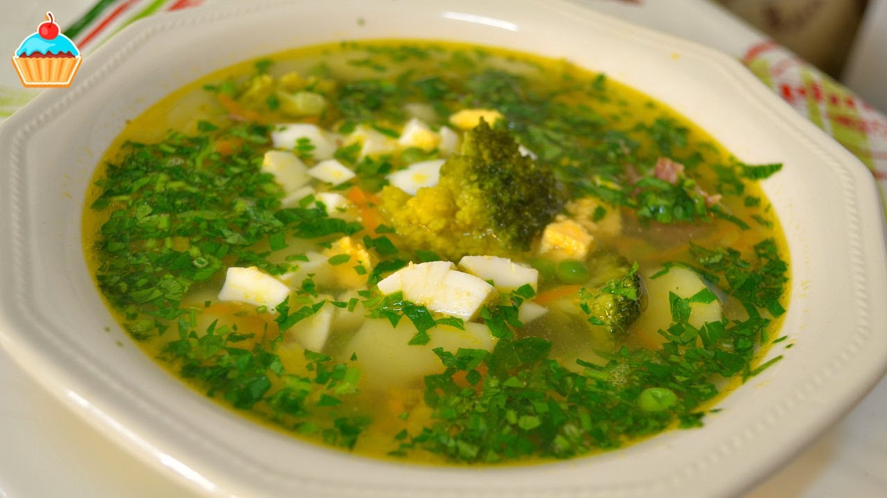 Суп Весенний с Брокколи - Ну, оОчень вкусный - Семейная кухня Суп Весенний с Брокколи - Ну, оОчень вкусный - Семейная кухня