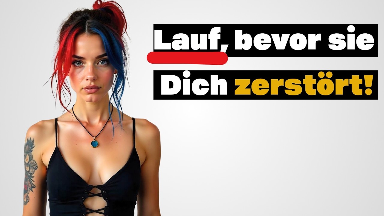 Diese Frauen ruinieren dein leben (5 Red Flags)