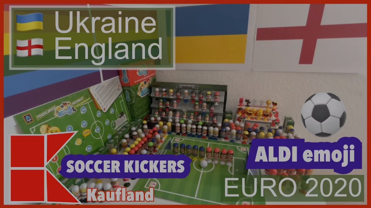 Kaufland Soccer kickers Komplettset Inkl Sammelbox