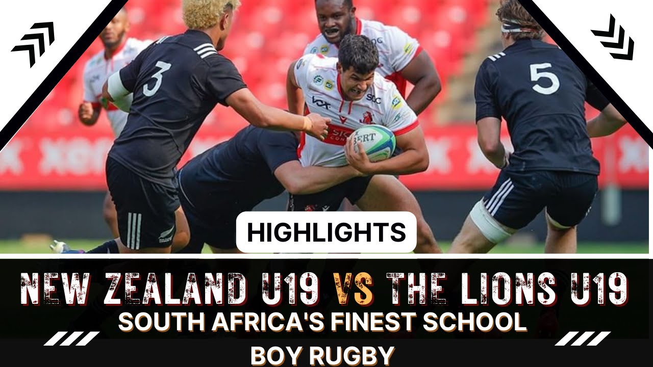 NZ U19 vs The Lions U19