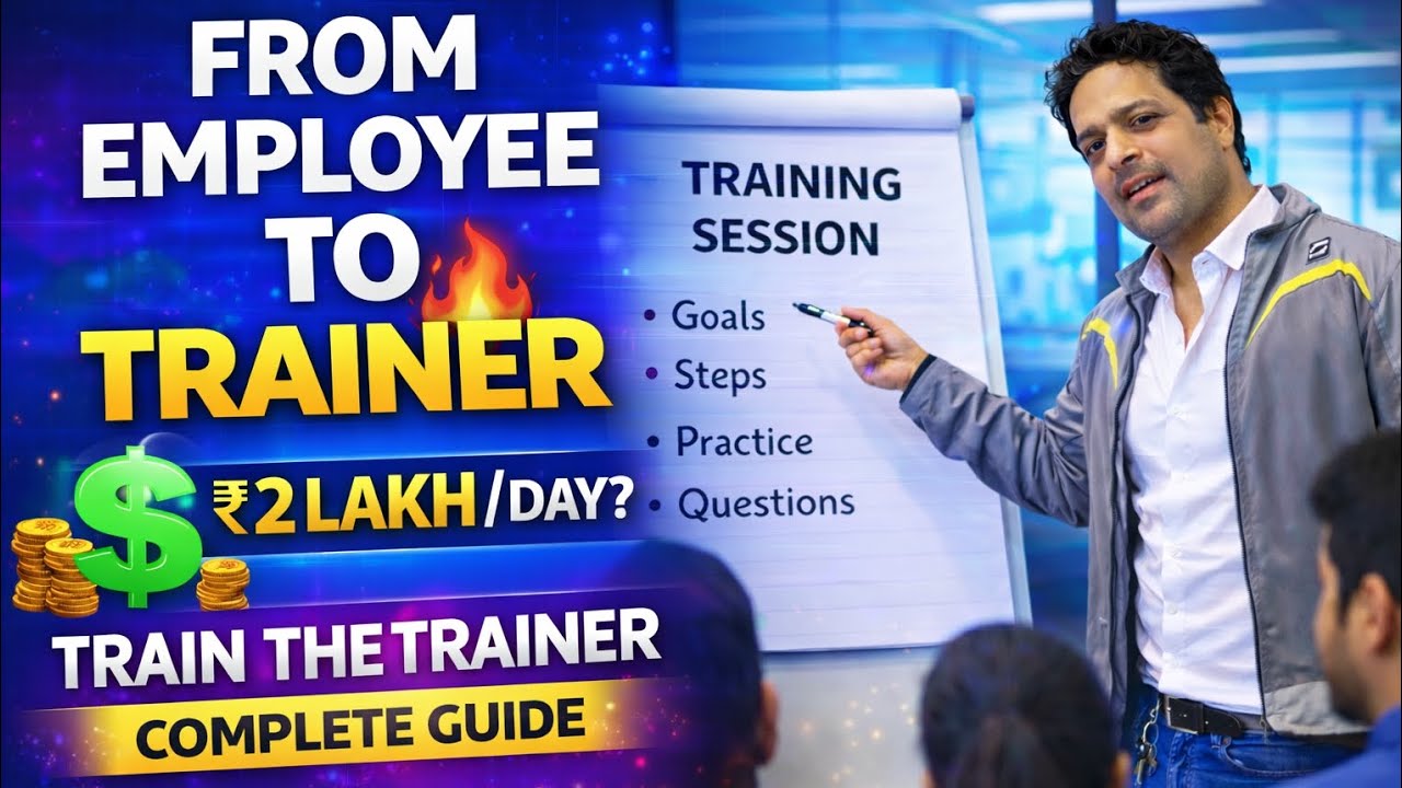 Train the Trainer Masterclass | How to Become a Powerful Corporate ...