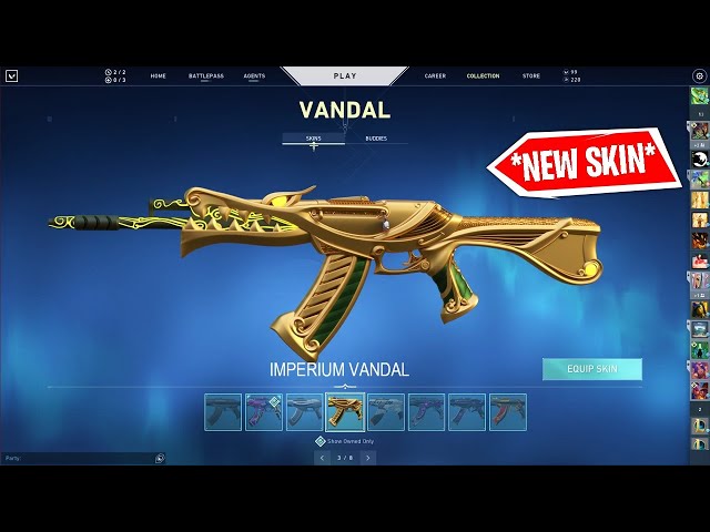 NOVA LINHA DE SKINS IMPERIUM - VALORANT 