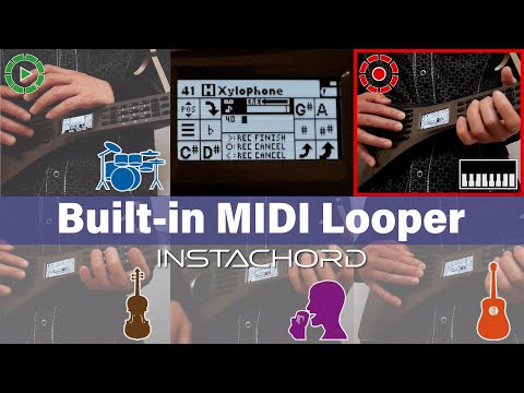 InstaChord Built-in Looper demo - Ed Sheeran "Shape of you"