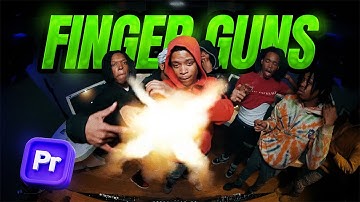 GUNSHOT "FINGER GUNS" EFFECT | Premiere Pro 2023