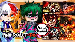 (MHA)🔥🌙My Hero Academia react to Demon Slayer Season 3 ||SPOILER|| part 3/? MHA react //Gacha Club\\