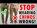 Over 40 Here S How To Wear CHINOS Like A True Gentleman 