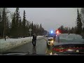 Stolen car runs from police in Alaska
