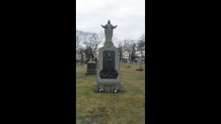 Davitt Gravestone at the Calvary Cemetery of Holyoke Massachusetts