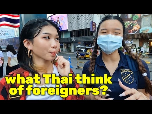 What do Thai people REALLY think of foreigners? (Farang in Thailand 🇹🇭) class=