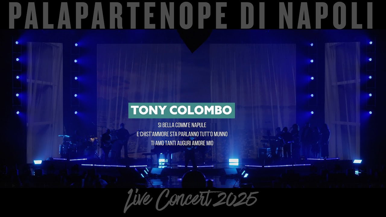 Tony Colombo - Medlay Short  - Live Palapartenope 2025 (Napoli)