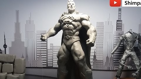 [11th] - Making Superman with sculpey / Stop Motion Animation - shimpark