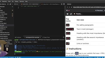 How tags work in HTML - HTML Interactive Exercises/Course