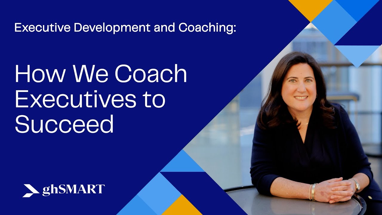 Executive Development and Coaching: How We Coach Executives to Succeed