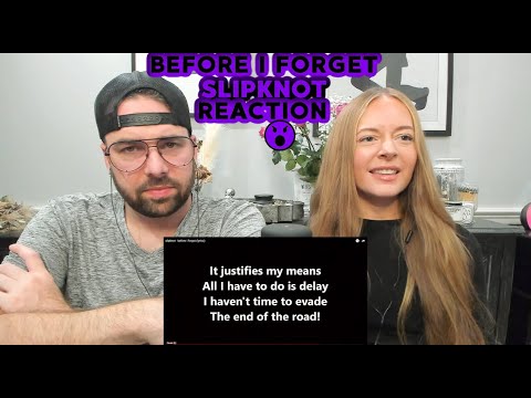 Slipknot - Before I Forget | Reaction Breakdown ! Real x Unedited