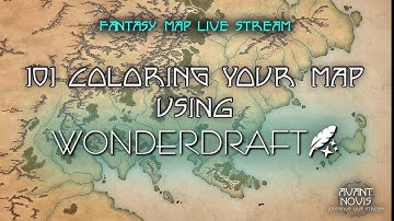 WONDERDRAFT 101    Coloring your map