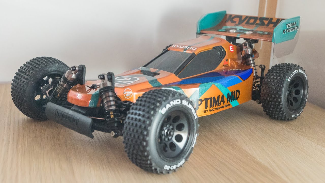 Kyosho Optima Mid 60th anniversary - build