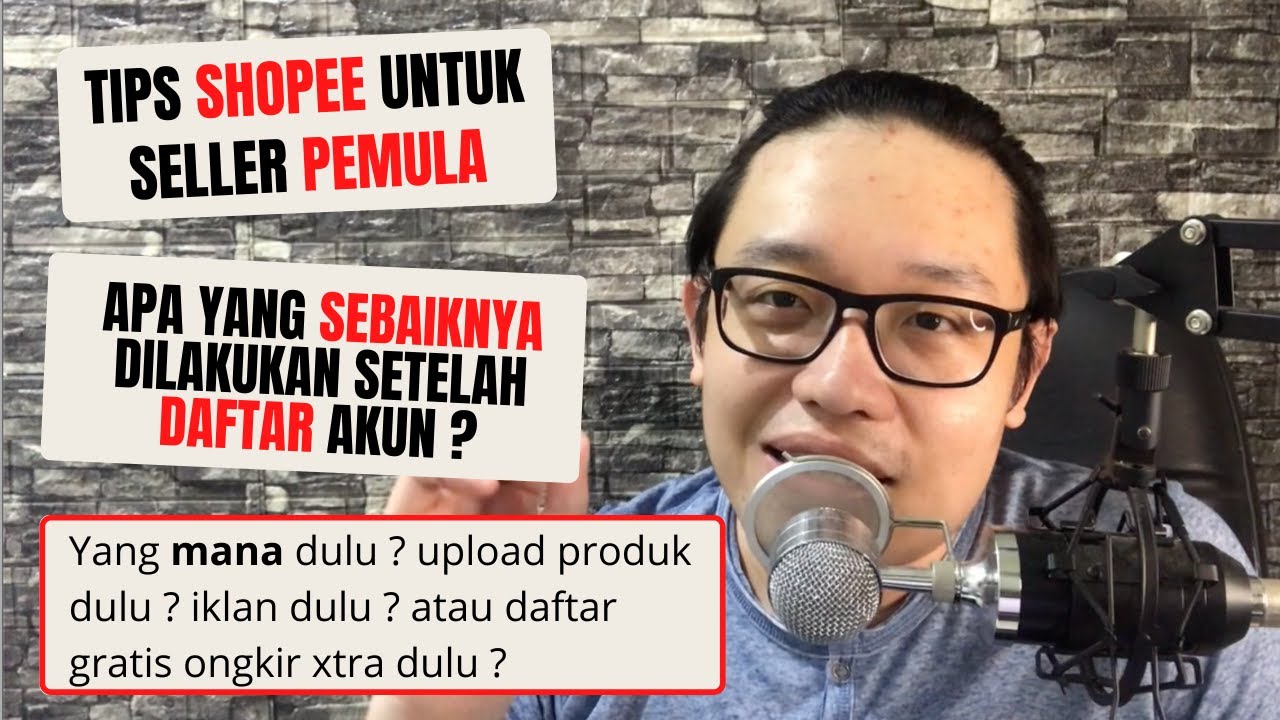 BAGAIMANA CARA MEMULAI BERJUALAN DI SHOPEE ? || SHOPEE UNTUK PEMULA
