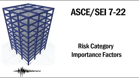 ASCE/SEI 7-22: Topic#1- Risk Category and Important Factors