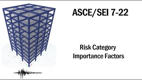 ASCE/SEI 7-22: Topic#1- Risk Category and Important Factors
