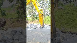luar biasa proses rekontruksi ulang pengecoran jalan program KDM