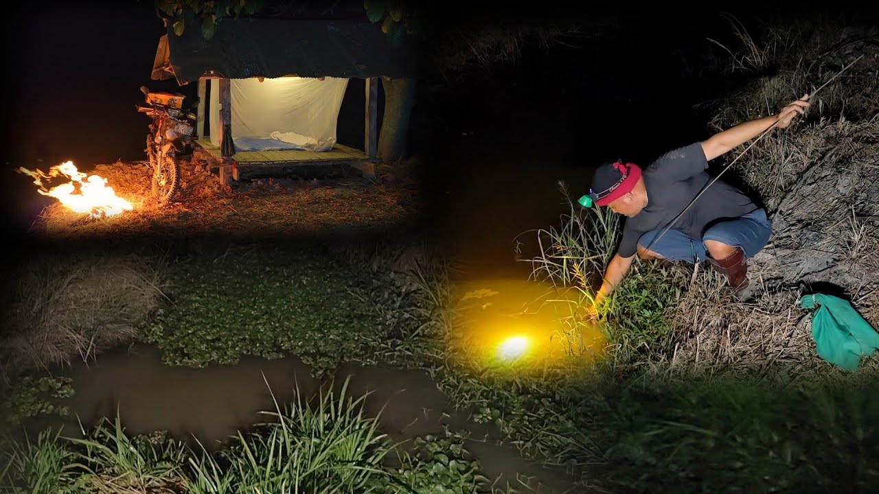 นอนนาปักเบ็ดคืนเดือนหงายหมายนี้ปลาโคตรชุมมันยังไม่หมดตัว