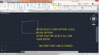 how to use join & explode option in autocad