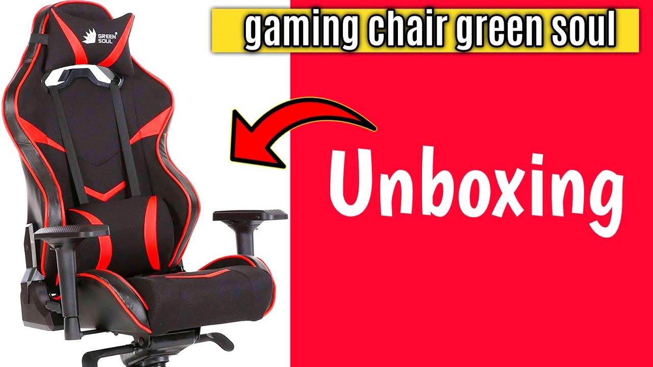 It's Time to Open Up About green soul gaming chair unboxing VenomsTech