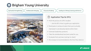 How to Get Into BYU: Tips & Strategies for Applicants