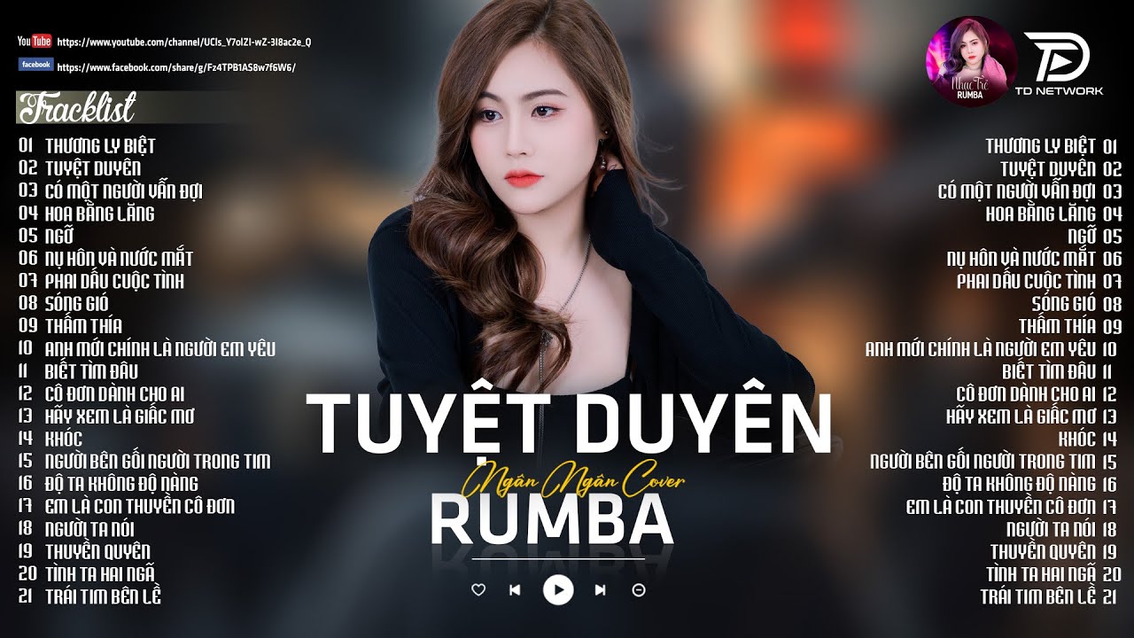 TUYỆT DUYÊN, THƯƠNG LY BIỆT - ALBUM RUMBA XUẤT SẮC NHẤT 2025 - NGÂN NGÂN COVER CỰC HÓT