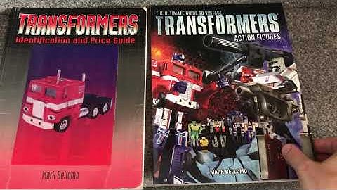 Transformers collection guide books. Unofficial reference and toy variant catalogue used by myself