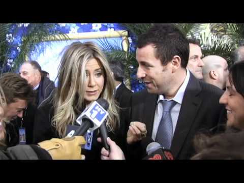 Jennifer Aniston Adam Sandler in awe of Brad Blank...