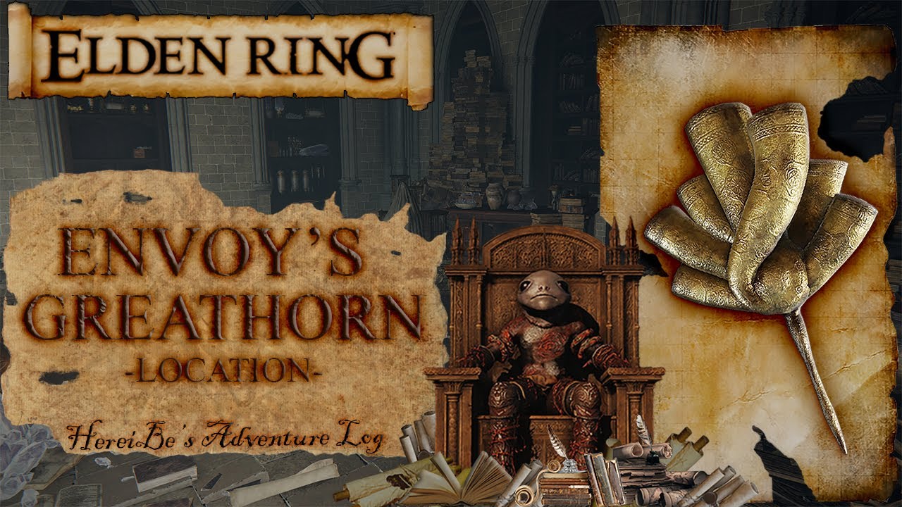 Envoy's Greathorn Location Elden Ring YouTube