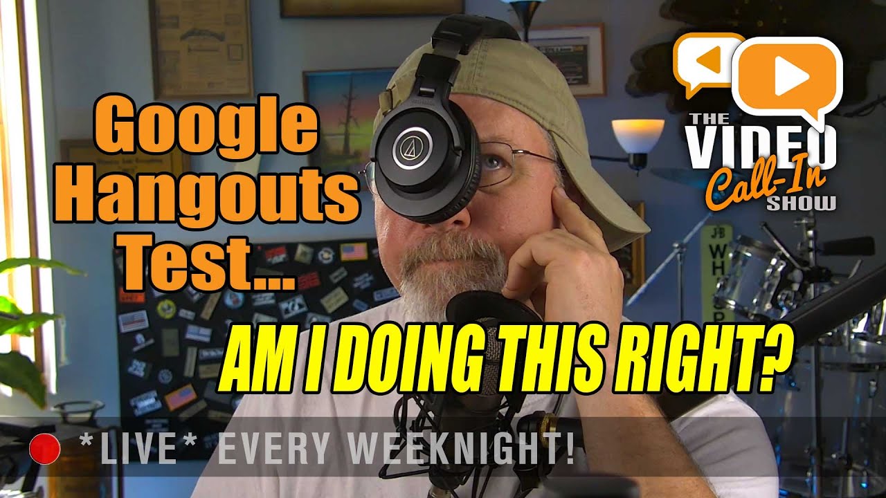 Google Hangouts test - The Video Call In Show