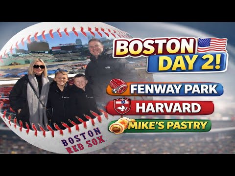 Boston Day 2 🇺🇸 | Fenway Park Tour, Harvard & Mike’s Pastry Cannolis!