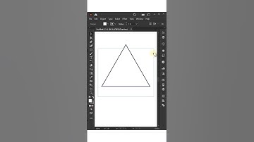 How to Make Shapes with the Polygon Tool | Illustrator Tutorial #shorts #illustratortutorial