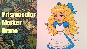 Prismacolor Marker Demo
