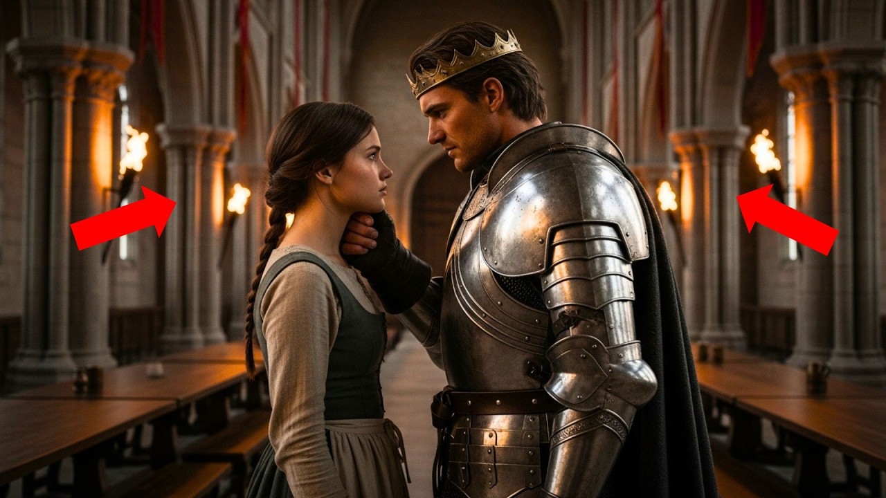 Ne le regarde plus jamais, grogna le roi lycan à son serviteur oméga pendant le festin