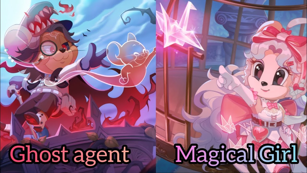 Tom and Jerry Chase CN - 3rd SSS Skin Detective Jerry & Cherie | Ghost Agent & Magical Girl