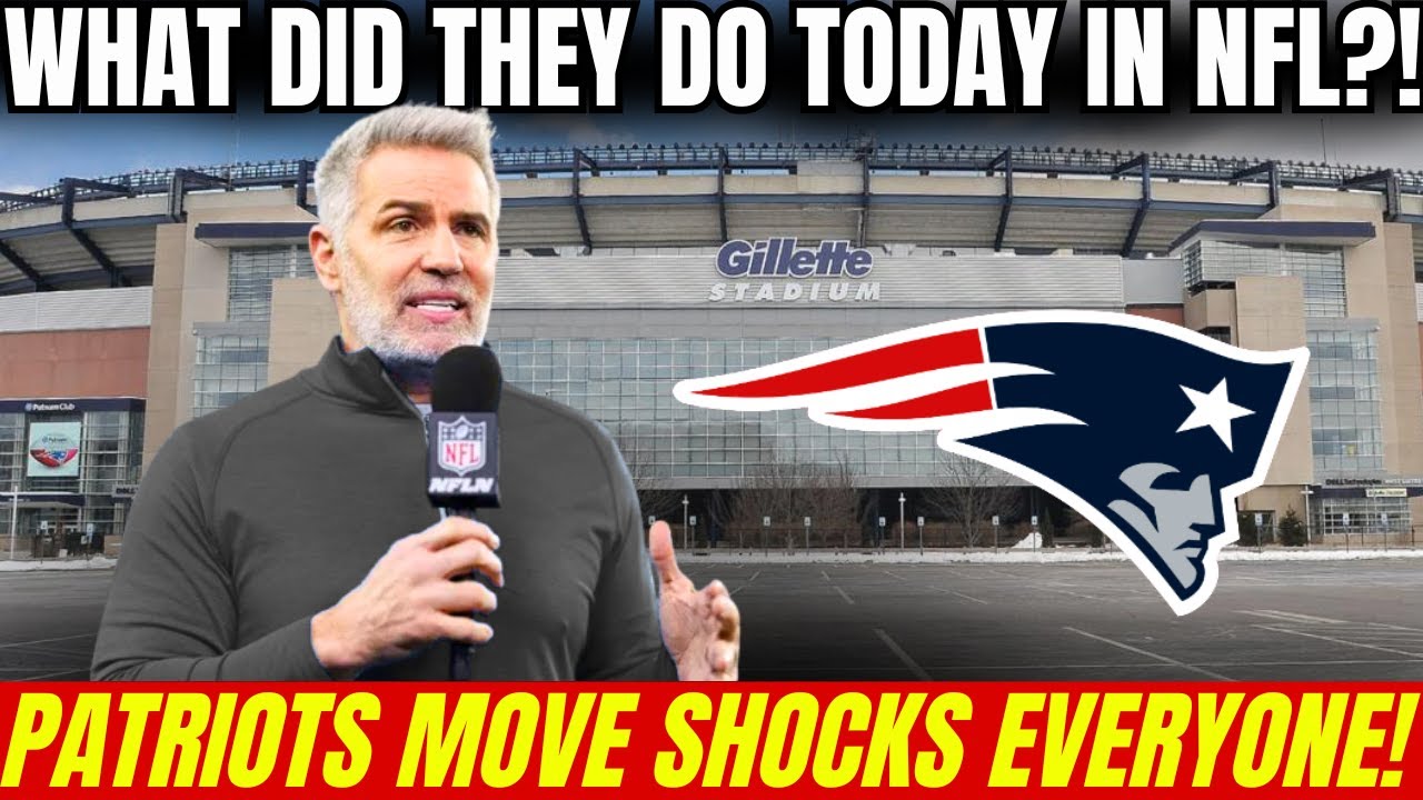 NFL IN PANIC: what the PATRIOTS just did stunned the entire league ...