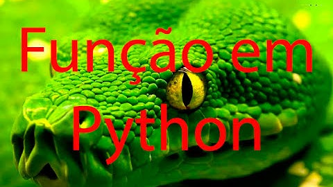 Python 8 Funções em Python