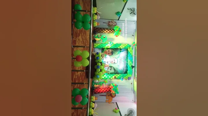 Jungle Book | Jungle Theme Decoration for Birthday Party