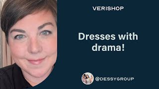 Dresses with drama! @dessygroup | Verishop