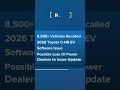 Toyota recall