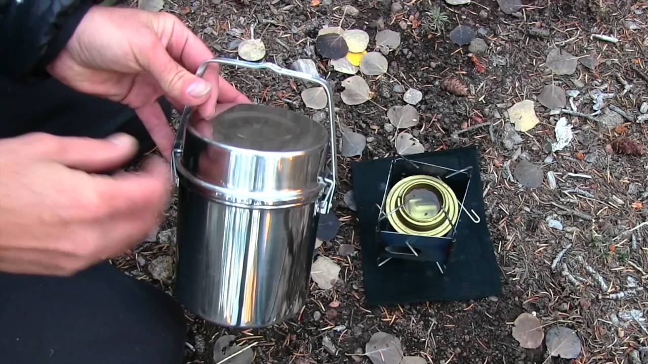 Mountain Coffee On The Firebox Nano & Trangia Alcohol Stove In The