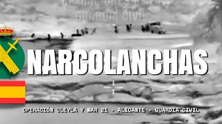 La Guardia Civil desarticula una organización criminal que botaba narcolanchas en Alicante