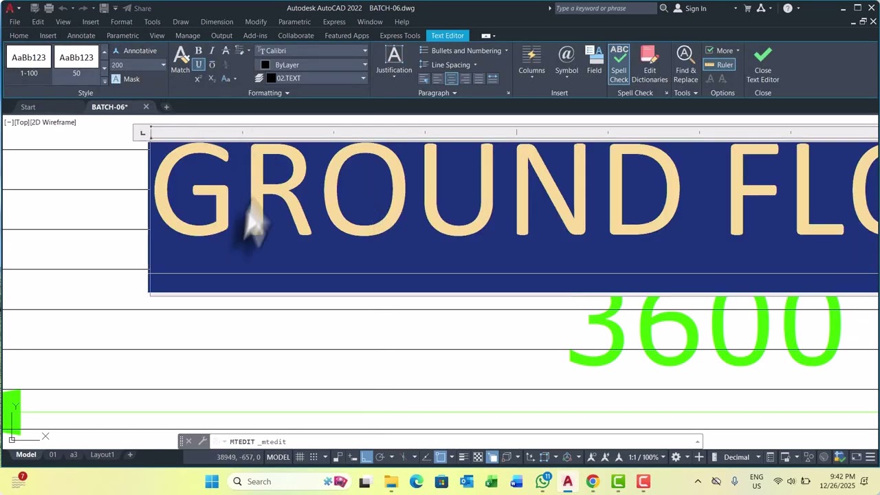 AUTOCAD PAID BATCH 06 CLASS 15 floor plan create Bangla tutorials