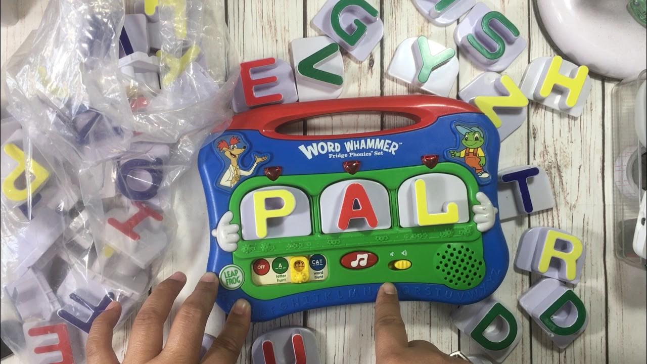 WORD WHAMMER FRIDGE PHONICS SET by Leap Frog YouTube